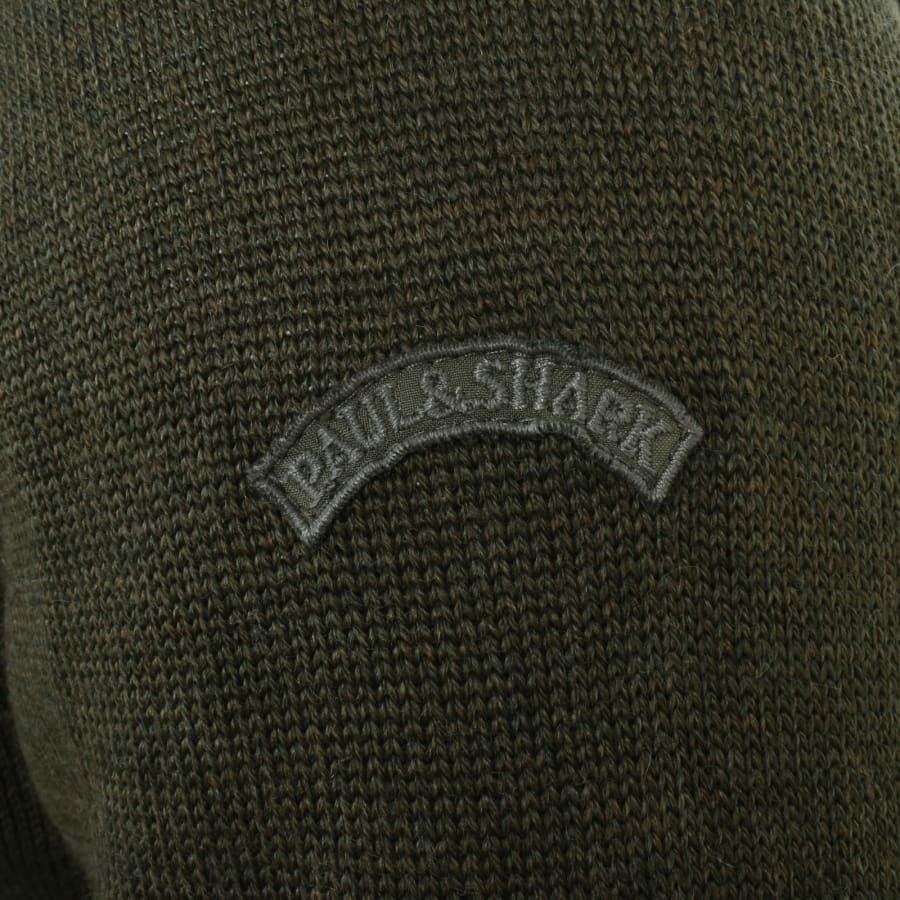 Paul and shark green jumper clearance